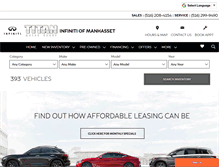 Tablet Screenshot of infinitiofmanhasset.com